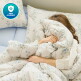 [아르페지오베이직][단독][베개솜추가구성]알러지케어 차렵 침구세트(이불+베개커버+토퍼) 슈퍼싱글SS 4종