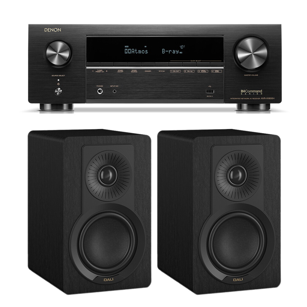 Denon 데논 AVR-X1800H + 달리 Kupid AV 오디오 앰프 스피커