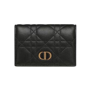 ディオール DIOR CARO XS財布ブラックS5132UW