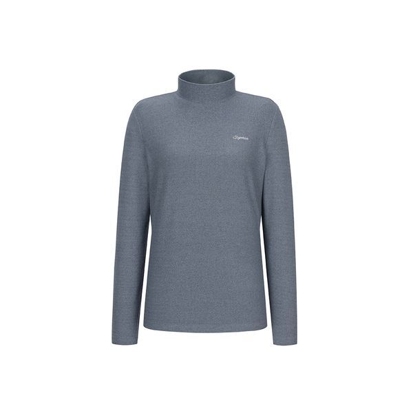 (주)슈페리어(업배) 슈페리어 [하프클럽/슈페리어]여성 하이넥 기모 티셔츠 블루 (IWSEKS40343)