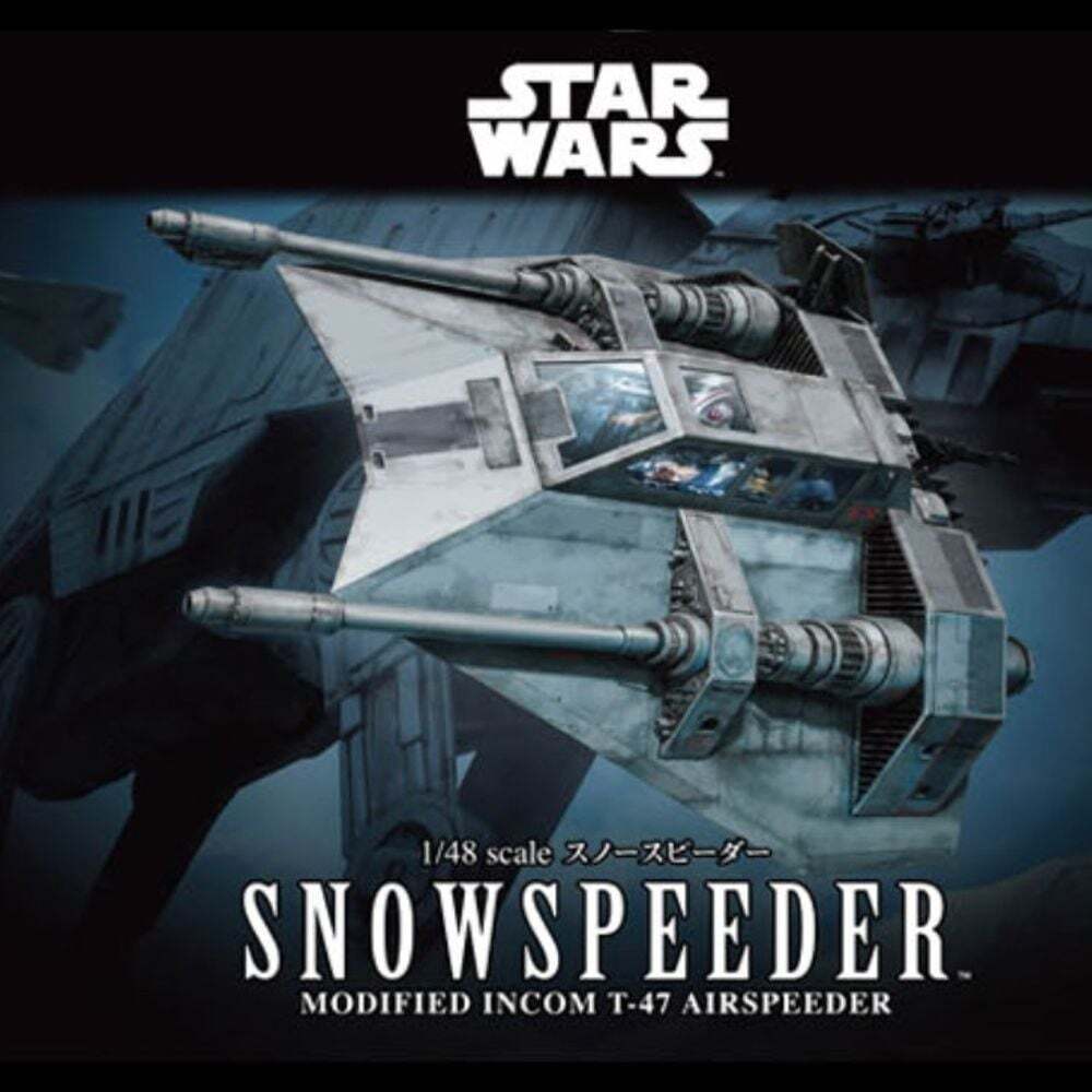 BANDAI 에이치플러스몰 스타워즈 48sc 스노우 스피더 프라모델