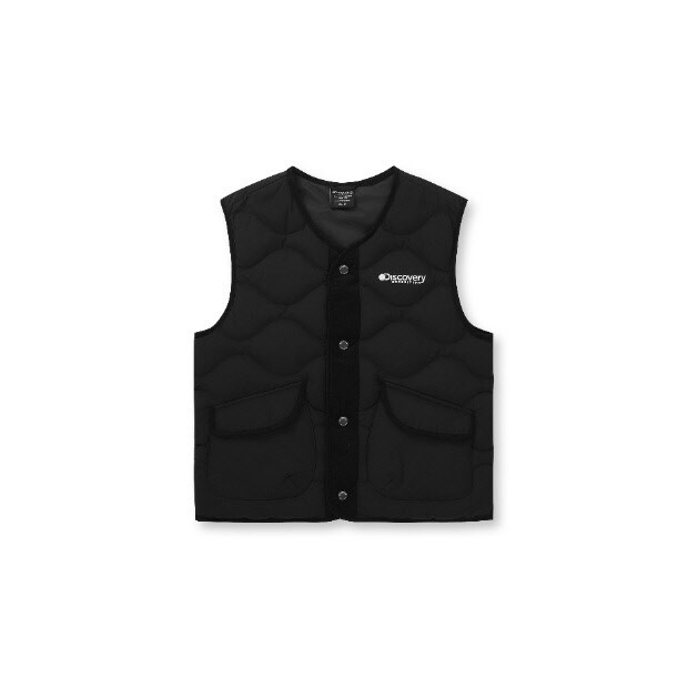 주식회사에프앤에프 디스커버리 디스커버리키즈패딩 TQT DKDV71046-BKS 키즈 그리핀 다운 경량패딩 베스트
