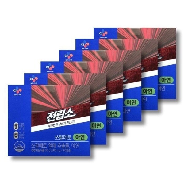 기타 (패플) [기타]전립소 쏘팔메토 아연 500mg 60캡슐 6박스 /wb_24263442_673957