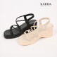 [카라]KARRA 컴포트쿠션웨지힐샌들_KB3MSO003C