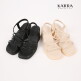 [카라]KARRA 컴포트쿠션웨지힐샌들_KB3MSO003C