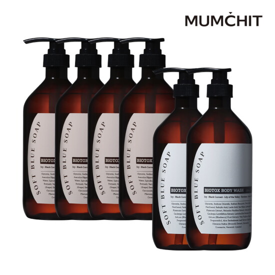[멈칫]멈칫 바이오톡스 샴푸 1,000ml*4병+ 바디워시 1,000ml*2병