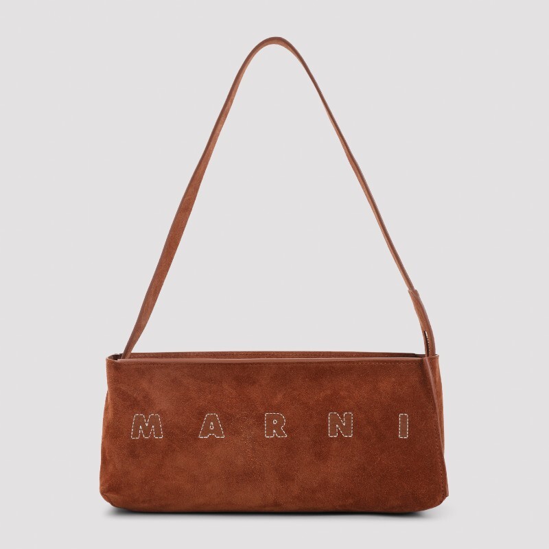 MARNI 마르니 마르니 뮤제오 스웨이드 호보백 SBMP0248U2 P9267 00M28