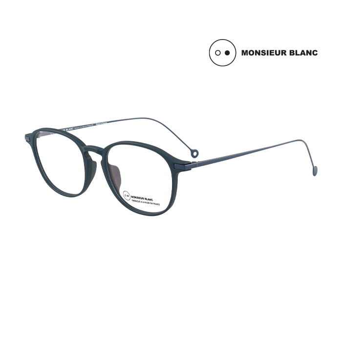 MAISON NATHALIE BLANC 무슈블랑 무슈 블랑 명품 안경테 MS-FABRICE 377 스퀘어 뿔테 여자 남자 안경
