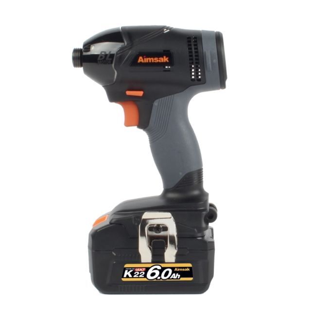 에이치플러스몰 충전임팩드라이버 22V(브러쉬리스) 리튬 6.35mm 0~3000rpm 190Nm 1.69kg BL22MX7(6.0)