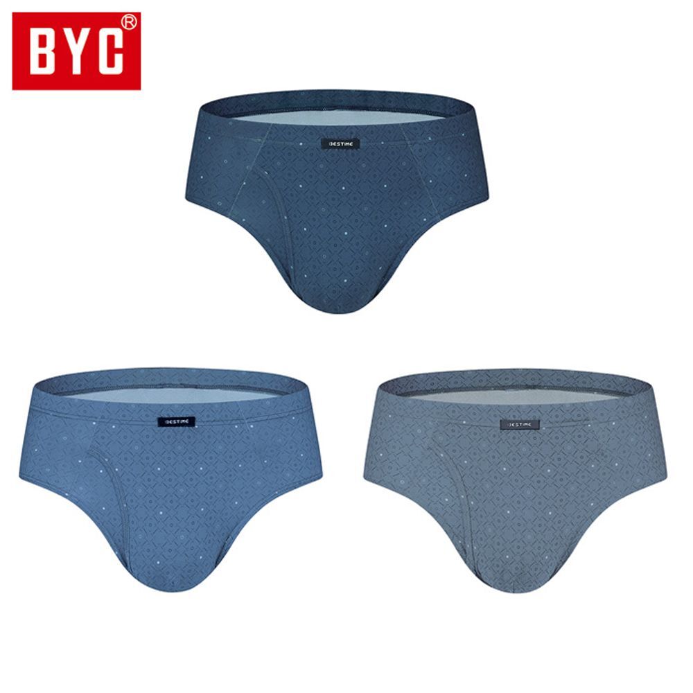 석진케이 팬티 BYC 남성 베스타임 3매입 삼각팬티 DOLF1011 데일리팬티