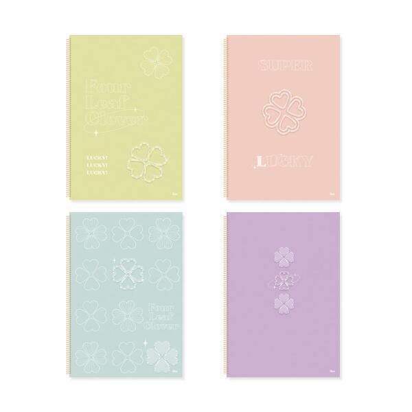 아트박스 아트박스/아이비스 1200 슬림원링노트(네잎클로버)