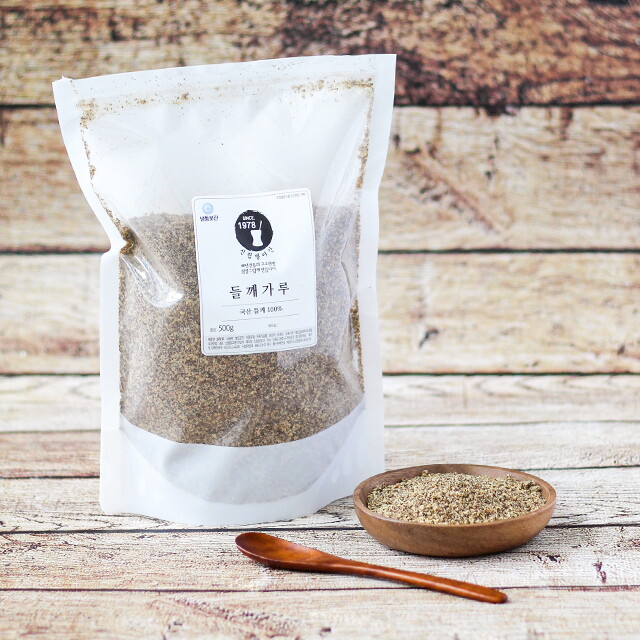 푸드맛봄 푸드맛봄 고소한향과 진한맛의 들깨가루 500g x 3개